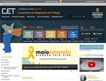 Tablet Screenshot of cetsp.com.br